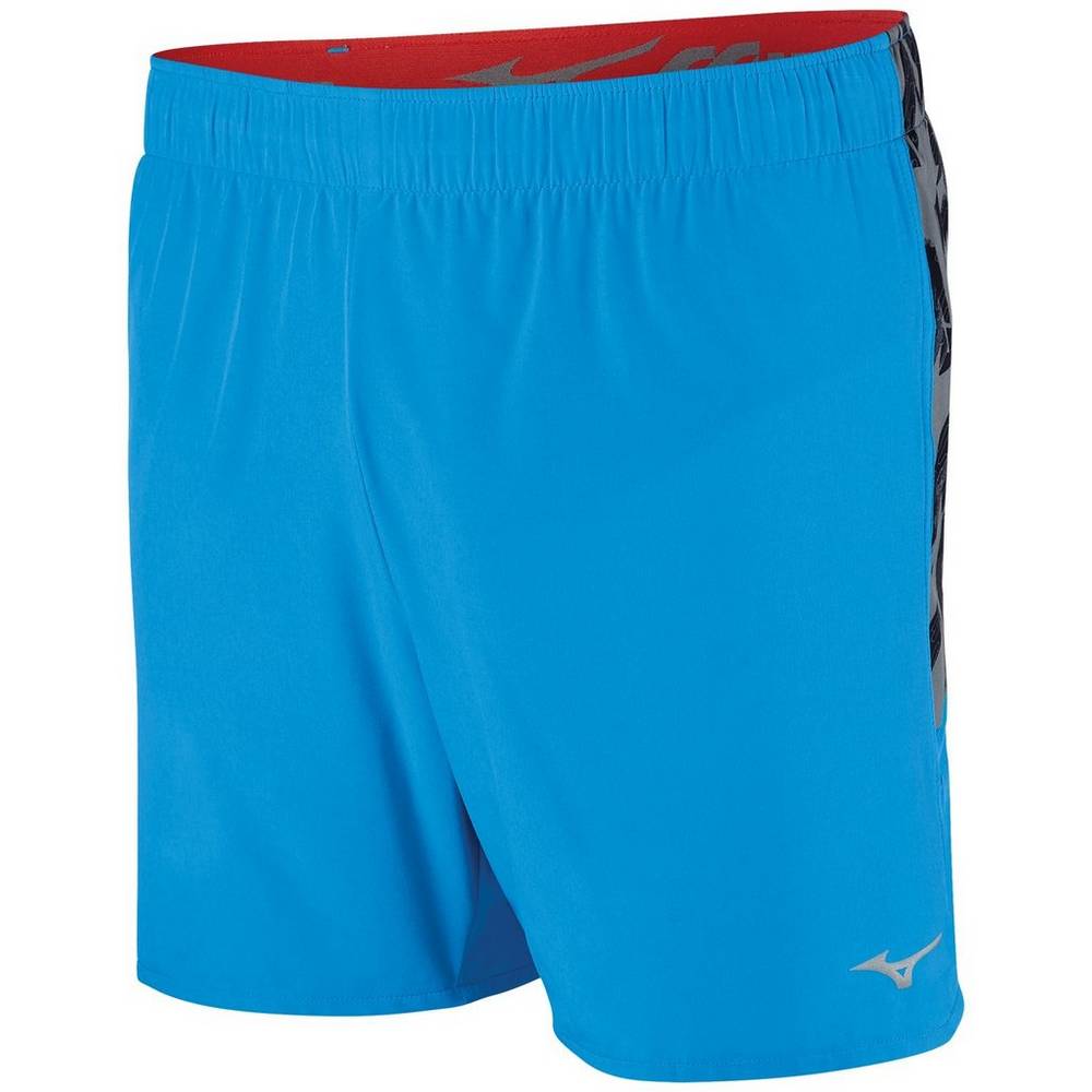 Pantaloncini Mizuno Running Alpha 5.5" Uomo - Blu - 13078-ZHJB